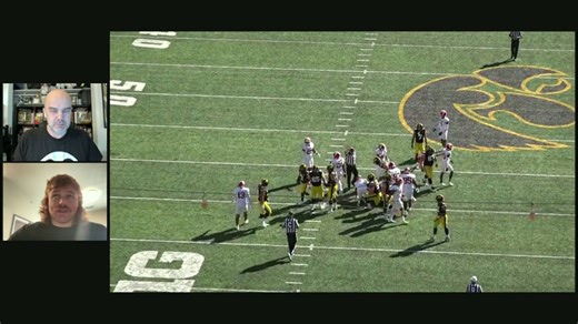 Gennings Dunker watches tape and talks ball with Athlon Sports