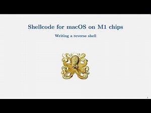 Shellcode for macOS on M1 chips - Part 3: Writing a reverse shell