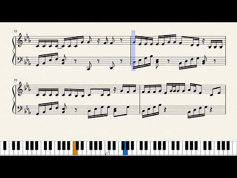 Cutlery(カトラリー) - 有機酸/ewe | Piano arrangement