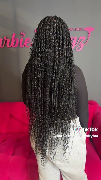 Barbie Thingz Blow dry bar on TikTok