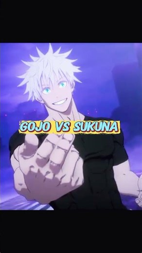 “Gojo vs Sukuna 🔥 The Most Dangerous Anime Battle Ever!”#gojovssukuna #gojo#sukuna