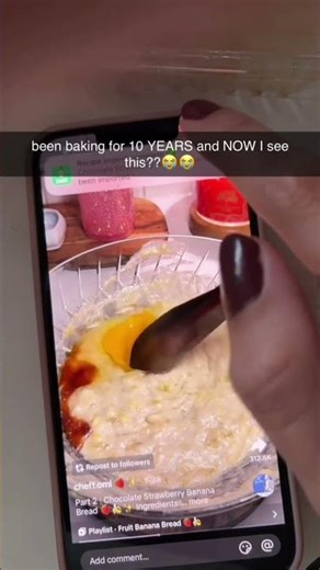 I can finally try all my saved recipes🫣 #recipeapp #EasyRecipe #KitchenHacks #bakingrecipe