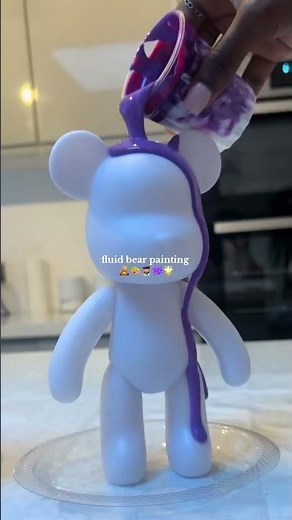 Sip and paint activities at home🧸🎨 #artsandcrafts #bearbuild #paintingideas