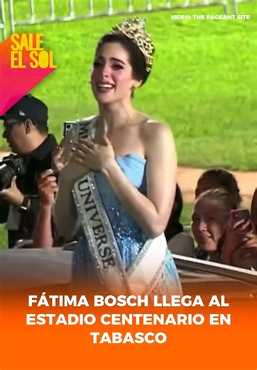 Fátima Bosch Llega Al Estadio Centenario En Tabasco