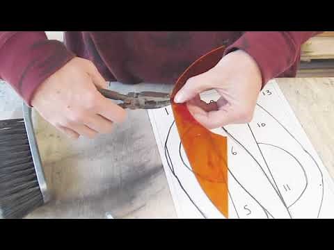 Sophie's Stained Glass | Glass: How to cut curves