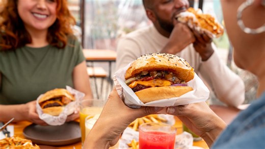 Fast food chains that make items fresh, not frozen