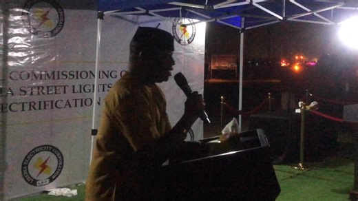 Libera Minister Of Mines and Energy Remark’s At The Liberia Electricity Cooperation ( LEC) Official Commissioning Ceremony Of The RIA Street Light And Bentol Electrification Project | Flame TV Africa