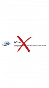 Lyft Lux Black Vs Lyft Lux . . . . . #therideshareguy #lyft #lyftlux #lyftluxblack #ridesharingapp | The Rideshare Guy