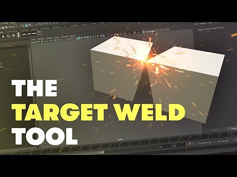 Maya's Target Weld Tool