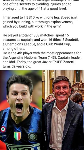 Zanete reflects on his career