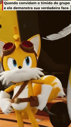 When they invite the shyest one in the group. #sonic #shorts #edit