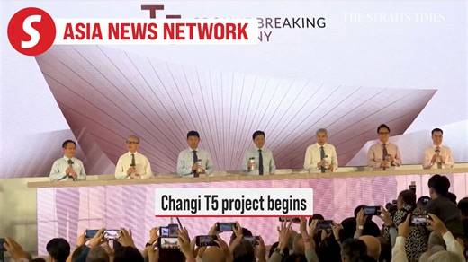 The Straits Times | Changi’s T5 to serve about 50 million more passengers annually