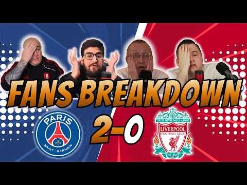 Liverpool Fans DEVASTATED 💔 | PSG 2-0 Liverpool | Champions League Fan Reactions 2025/26