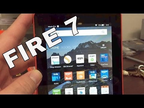 Amazon kindle fire 7 unboxing and review: outstanding!