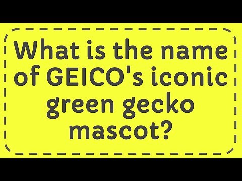 What is the name of GEICO's iconic green gecko mascot?