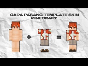 CARA PASANG TEMPLATE SKIN MINECRAFT !!! HANYA 1 APLIKASI - Tutorial