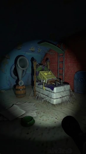 SpongeBob's Heartfelt Moment in Bed