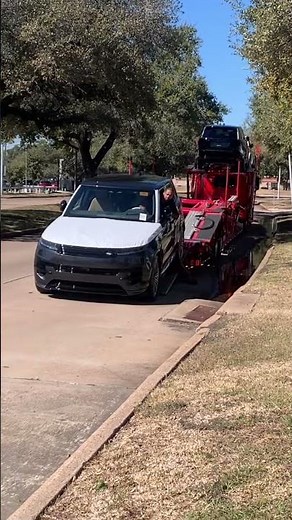 New 2026 Range Rover sport delivery