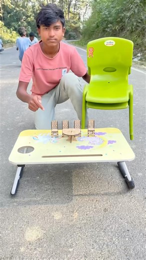 Mini chair Vs small new chair table and yellow unboxing views