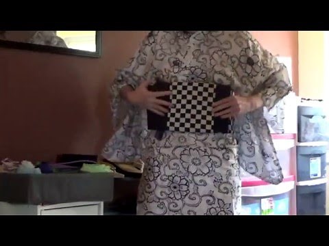 Kimono Corner - Karuta Musubi for Hanhaba Obi Tutorial