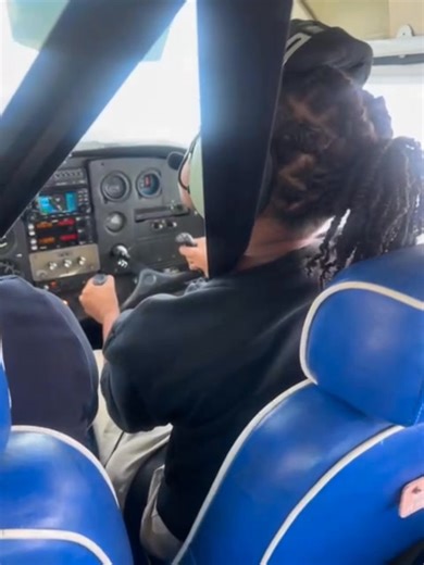 My niece’s first flight ✈️ lesson on the road to becoming a pilot. Very proud of you Cassie. Keep soaring, literally. | Nicole Dyer Griffith