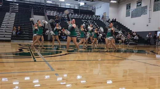 Coquettes rocked their 1st dance of the winter sports season! Great job everyone! | Mount Vernon R-V Schools