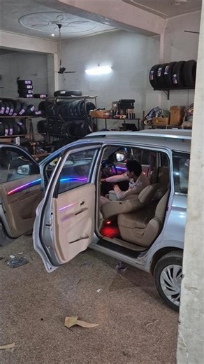 Coozo K4 Ambient Light #ytshorts #viral #viralreels #automobile #ppf #gohana #india #viralshorts