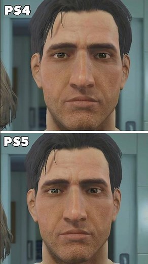 Fallout 4 PS4 vs PS5 Upgrade Graphics Comparison