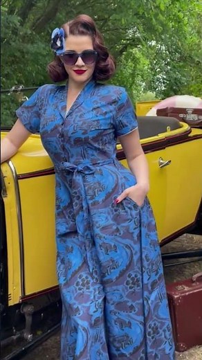 Goodwood wardrobe, sorted💕 #jumpsuit #vintagefashion #goodwoodrevival #vintagestyle #summerfashion