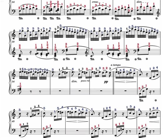 Beethoven Für Elise Sheet Music: Visual Learning Edition With Color-coded Notes   Audio File - Etsy