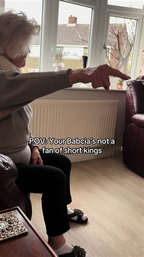 Bearing in mind she’s 4ft💀 #fyp #babcia #nansoftiktok #funny #treanding