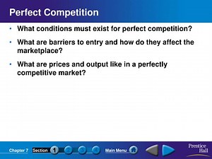 Perfect Competition - SlideServe
