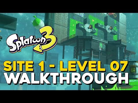 Splatoon 3 Become One With Your Smallfry Walkthough (Site 1 - Level 07)