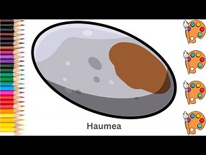 Haumea - Sketch Art and Paint | Step by step tutorial | Pencil to Palette