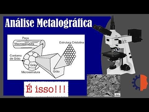 Macroestrutura, microestrutura e estrutura cristalina na análise metalográfica | Metalografia