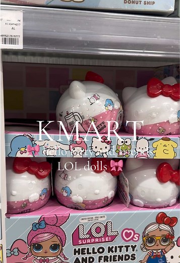 Unboxing Hello Kitty and Friends LOL Dolls from Kmart