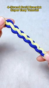 4-Strand Braid Bracelet, Super Easy Tutorial #bracelet #braidstyles #braids #fypchallenge #diy #knotskills #short | BTYH DIY Jewelry Parts