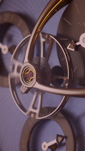 MB&F split escapement (12mm balance staff) #watchmaking #watch #watches