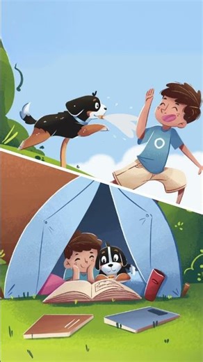 Hungry Hudson Has a Choice! 🐶 A lovable dog book! #storytime #readaloud #kidsbooks #puppies #dogs