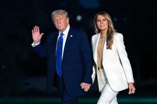 Trump spills the tea on what he and Melania did on their first night in the White House