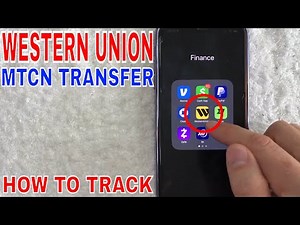 ✅ How To Track Western Union MTCN Transfer 🔴
