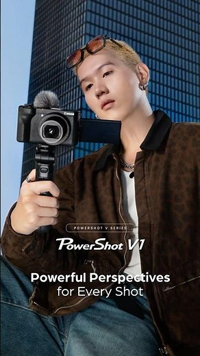 PowerShot V1 – Powerful Perspectives for Every Shot