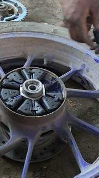 R15 Tyre Rubber blocks absorb shocks #ekantdangi #r15 #shorts #viral #trending #sportsbike