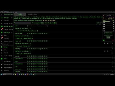 Let Play Bitburner #025 rootaccesstargetliste