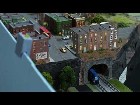 CINTrak N Scale T-TRAK Layout at the Great Train Show, Indianapolis - February 7, 2026