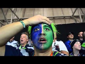 Seahawks Fan Reaction to Super Bowl Interception (NorbCam Selfie)