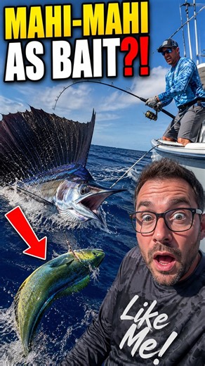 HE USED A LIVE MAHI-MAHI AS BAIT... THEN A MONSTER SAILFISH HIT!