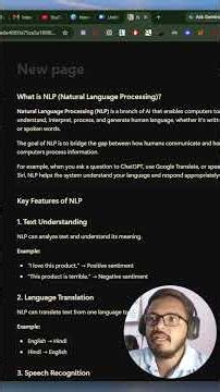 Natural Language Processing