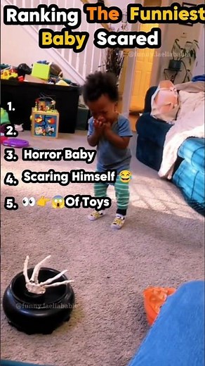 Ranking The Funniest Baby Scared Reactions Ever #baby #funny #cutebaby #funnymoment #babyreaction