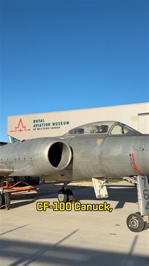 98K views · 2.6K reactions | The CF-100 Canuck — the only Canadian-designed jet fighter ever mass-produced.  A Cold War icon, right here at the Royal Aviation Museum. #RAMWC #Aviation #CF100Canuck #aircraft #exploremb | Royal Aviation Museum of Western Canada | Facebook